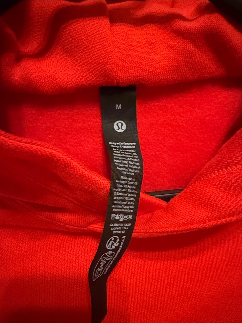 lululemon athletica Vibrant Red Hoodie - Picture 2 of 2